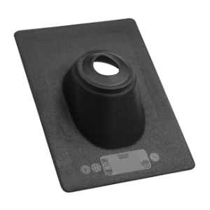 Oatey® No-Calk® 11910 Standard Base Roof Flashing, Thermoplastic, 3 in Pipe, 11 in W x 15 in L Base