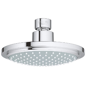 GROHE 28233000 Shower Head, Euphoria® Cosmopolitan 160, 2.5 gpm, 1 Spray, Wall Mount, 6-5/16 in Dia Head, Polished Chrome
