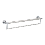 DELTA® 41519 Decor Assist™ Contemporary Towel Bar with Assist Bar, 24 in L Bar, 3 in OAD x 4-1/4 in OAH, Metal, Chrome