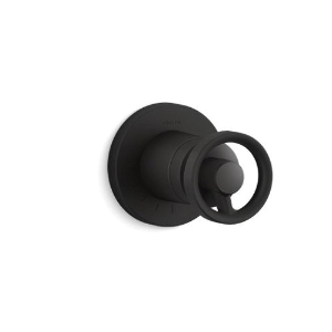 Kohler® T78025-9-BL Components® Mastershower® Volume Control Valve Trim With Industrial Handle, Matte Black