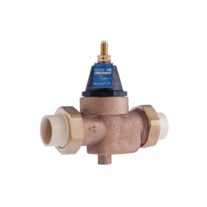 WATTS® 0009496 LFN45B Pressure Reducing Valve, 1 in Nominal, Double Union End Style, 25 to 75 psi Pressure, Cast Copper Silicon Alloy Body
