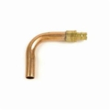 Uponor LF2885050 90 deg Elbow, 1/2 in, PEX Brass x C, Copper/Brass