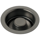 DELTA® 72030-KS Kitchen Disposal and Flange Stopper, 4-1/2 in Nominal, 4-1/2 in OAL, Brass, Black/Stainless Steel