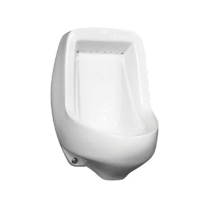Mansfield® 401HE WH Adam™ Wash-Down Urinal, 0.5 gpf, Top Spud, Wall Mount, White