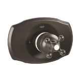 GROHE 19707ZB0 Seabury® Pressure Balance Valve Trim with Cross Handle, Oil Rubbed Bronze