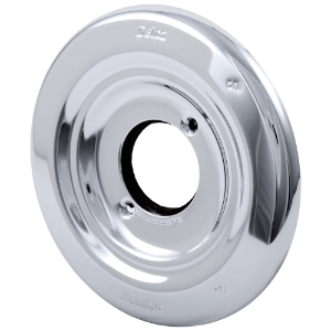 DELTA® RP28795 Monitor® Escutcheon, For Use With DELTA® 17 Series Tub and Shower Faucets, Model T17082/T17085 Valve Trim Only, Model T17482/T17485-H2O/T17485 Tub and Shower Trim and Model T17282/T17285/T17285-H2O Shower Trim, 2 Screw Holes, Brass