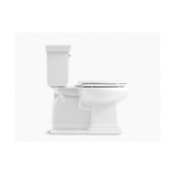 Memoirs® Comfort Height® 2-Piece Toilet, Elongated Front Bowl, 16-1/2 in H Rim, 1.28 gpf, Biscuit