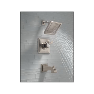 DELTA® T17451-SS Monitor® 17 Tub and Shower Trim, 2.5 gpm Shower, Stainless