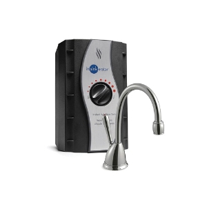 Insinkerator® Involve™ View™ 44716 H-View-SS Instant Hot Water Dispenser, 2/3 gal Capacity, 1/4 in Water, Polished Chrome