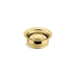 Kohler® 11352-PB Disposal Flange With Stopper, Metal, Vibrant® Polished Brass
