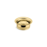 Kohler® 11352-PB Disposal Flange with Stopper, Metal, Vibrant® Polished Brass