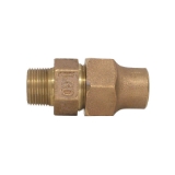 Legend 313-004NL T-4100 Pipe Coupling, 3/4 in Nominal, Flare x MNPT End Style, Bronze