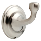 DELTA® 70035-SS Windemere® Robe Hook, 2-3/16 in OAW x 2-5/16 in OAD x 2-1/2 in OAH, Stainless