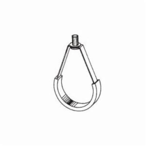 GFM 302 6 Adjustable Swivel Ring Hanger, 6 in Pipe, 600 lb, 1/2 in Rod, Steel, Galvanized