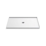 Kohler® 1935-0 Ballast™ Shower Base, White, Center Drain, 48 in L x 36 in W x 1-5/8 in D