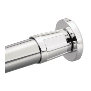 Moen® 52-F Adjustable Shower Rod Flange Set, Donner, Chrome