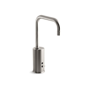 Kohler® 13472-VS Faucet, Gooseneck Insight™, 0.5 gpm, 9 in H Spout, 1 Faucet Hole, Touchless, Vibrant® Stainless