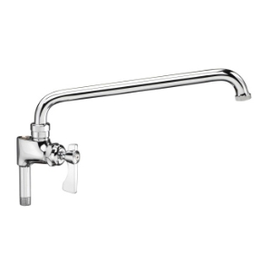 Krowne® 21-139L Add-On Faucet, 2 gpm Flow Rate, Nickel Chromium