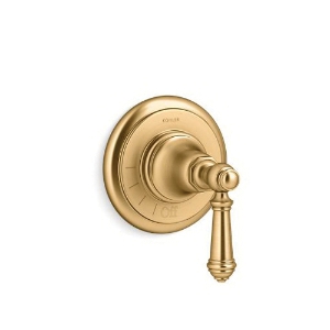 Kohler® T72771-4-2MB Artifacts® Mastershower® Volume Control Valve Trim With Lever Handle, Vibrant Brushed Moderne Brass