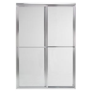 ELM® 60.403 Framed Premier By-Pass Door Shower Enclosure, Clear Tempered Glass, Polished Chrome, STYLEMATE®
