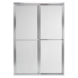 ELM® 60.403 Framed Premier By-Pass Door Shower Enclosure, Clear Tempered Glass, Polished Chrome, STYLEMATE®