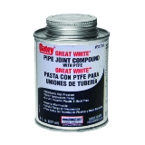 Oatey® Great White® 31231 Pipe Joint Compound, 8 oz, White