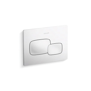 Kohler® 5413-0 Cue® Flush Actuator Plate, White