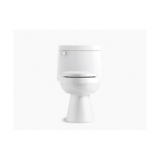 Kohler® 3619-0 1-Piece Toilet, Cimarron® Comfort Height®, Elongated Bowl, 16-1/2 in H Rim, 12 in Rough-In, 1.28 gpf, White