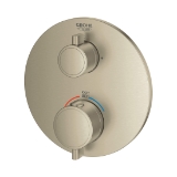 GROHE 24133EN0 Thermostatic Trim with Control Module, 7.1 gpm Valve, Brushed Nickel