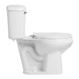 Mansfield® SmartHeight™ 137 WH Alto™ Toilet Bowl Only, White, Elongated Shape, 12 in Rough-In, 16-1/2 in H Rim, 2 in Trapway