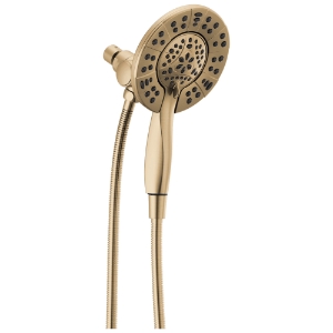 DELTA® 58499-CZ In2ition® 2-in-1 Function and Hand Shower Combo, 4-Setting, 1.75 gpm, 60 to 82 in L Hose, Champagne Bronze