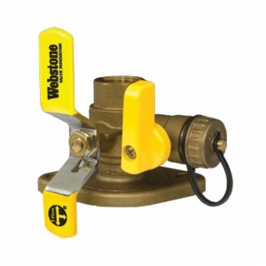 Webstone H-41415 4141 Standard Uni-Flange Ball Valve, 1-1/4 in Nominal, IPS x Rotating Flange End Style, Full Port