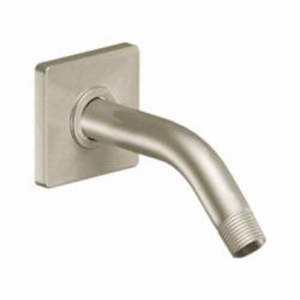 Moen® S133BN Shower Arm and Flange, 7-1/2 in L, 1/2 in IPS, Brushed Nickel