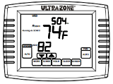 EWC® Ultra-Zone™ 3H/2C Touchscreen Programmable Thermostat