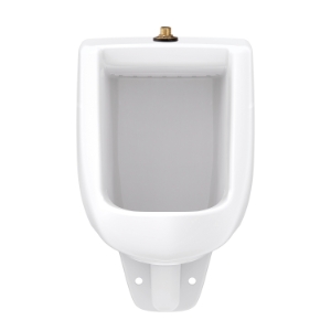 Gerber® GHE27750 Clinton™ 0.125/0.5/1.0gpf Urinal Washout Top Spud Space Saver White