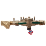 WATTS® 88004087 LF009-FS In-Line Backflow Preventer, 2 in Nominal, FNPT End Style, Quarter-Turn Ball Valve, Reduced Pressure Zone