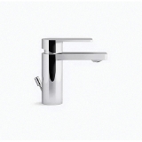 Kohler® 23472-4-CP K-Parallel® Bathroom Sink Faucet, 1.2 gpm Flow Rate, 3-15/16 in H Spout, 1 Handle, Pop-Up Drain, 1 Faucet Hole, Polished Chrome, Traditional