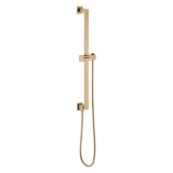 Brizo® 74799-GL Essential™ Shower Series Linear Square Universal Wall Slide Bar With Adjustable Slide, 28-7/8 in L Bar, 3-11/16 in OAD, Luxe Gold