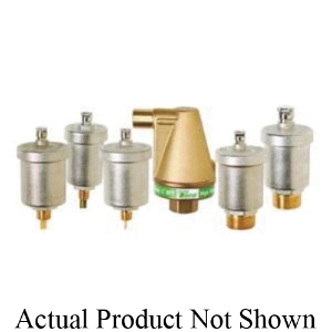 Taco® 400-4 Automatic Air Vent, 1/8 in Nominal, NPT Connection, 150 psi Working, 240 deg F, Brass