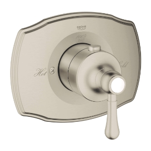 GROHE 19839EN0 GrohFlex® Authentic Custom Shower Thermostatic Trim, 14 gpm Shower, Brushed Nickel