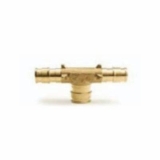 Uponor LF4701010 Tee, 1 in, ProPEX®, Brass