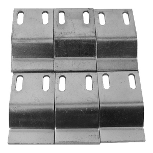 DURAVIT 790160000000000 6-Piece Flange Clip With 19-1/4 in H Integrated Panel