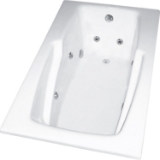 Mansfield® 60X36 Soaker Drop-In White
