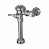 Zurn® Aquaflush® Z6000-WS1-VC-YB-YC Exposed Flush Valve, 1.6 gpf Flush Rate, 1 in Inlet, 10 to 100 psi Pressure, Polished Chrome