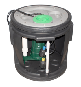 Zoeller® 912-1149 912 Pre-Assembled Sewage System, 2 in Discharge Pipe, 1/2 hp, 115 V, Thermoplastic