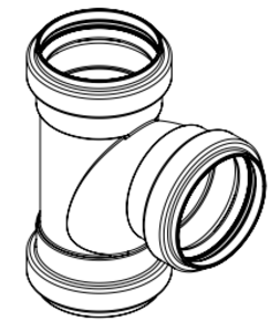 ROYAL G156 G Series, 4 in nominal, Gasket Joint end style, SDR 35, PVC