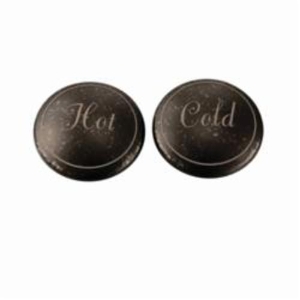 Moen® 221672ORB Hot/Cold Handle Cap Kit, Weymouth™, Oil Rubbed Bronze