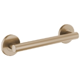 Brizo® 69275-GL Euro Round Decorative Grab Bar, 12 in L x 1-1/4 in Dia, Luxe Gold, Metal