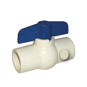 LEGEND 202-423 S-606 Compact Ball Valve With Drain, 1/2 in Nominal, Solvent End Style, CPVC Body, Full Port