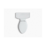 Kohler® 3551-95 2-Piece Toilet, Archer® Comfort Height®, Elongated Bowl, 16-1/2 in H Rim, 12 in Rough-In, 1.28 gpf, Ice Grey